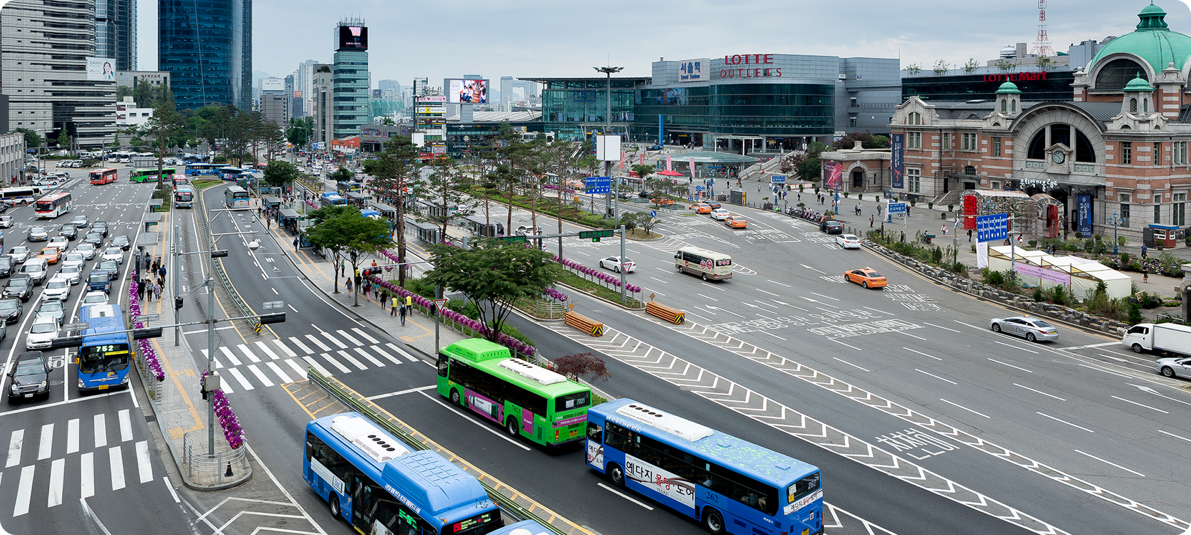 서울 전역을 잇는 교통망